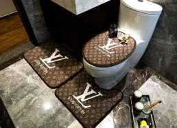 ルイヴィトン トイレマットセット コピー 上質な暖かさとスタイリッシュなデザインでバスルームを演出