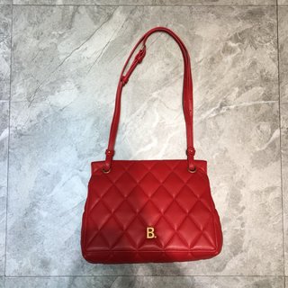 ​Balenciagα Bアルファベットの新型菱格紋レジ袋は あらゆる年齢層の女性に適しています バレンシアガ バッグ 公式 コピー