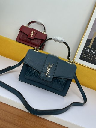 Saint Laurent Paris YSLサンローランの定番は輸入の掌紋牛皮 ワニ紋で作られており サンローラン バッグ 人気 コピー