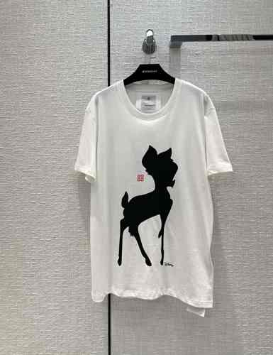 Givenchy x Disney ゆったり プリント カジュアル クルーネック ジバンシィ Tシャツ コピー 半袖 可愛い おしゃれ