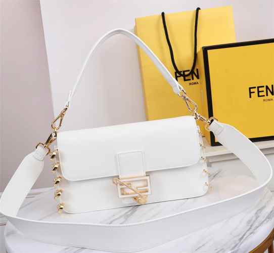 FENDI × VERSACE セーフティーピン 上品 おしゃれ 可愛い フェンディ バッグ 人気 コピー ショルダーバッグ