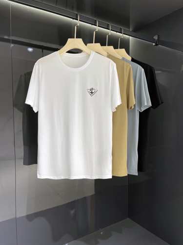 夏の定番 人気 コットン クルーネック プリントtシャツ プラダ 半袖tシャツ コピー 薄手 柔らかい 快適