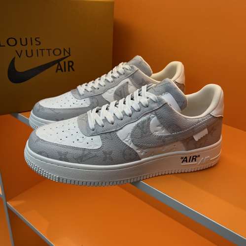 LV x OFF-WHITE x Nike メンズ おしゃれ 人気 オフホワイト スニーカー コピー スポーツシューズ