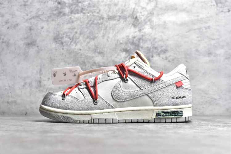 大人気！NIKE X OFF-WHITE DUNK LOW オフホワイト スニーカー コピー ユニセックス