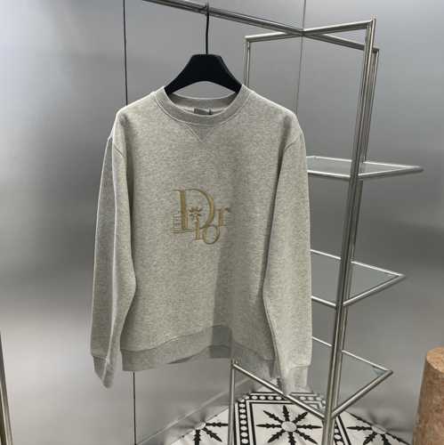 DIOR BY ERL オーバーサイズ スウェット クリスチャン・ディオール パーカー コピー グレー