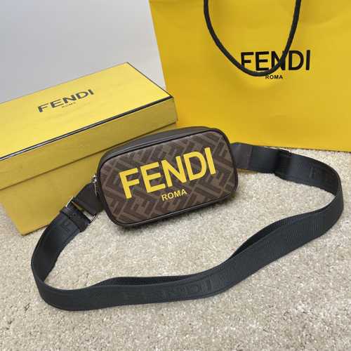 FENDI☆カメラケース スモール バッグ フェンディ バッグ 人気 コピー メンズ ショルダーバッグ