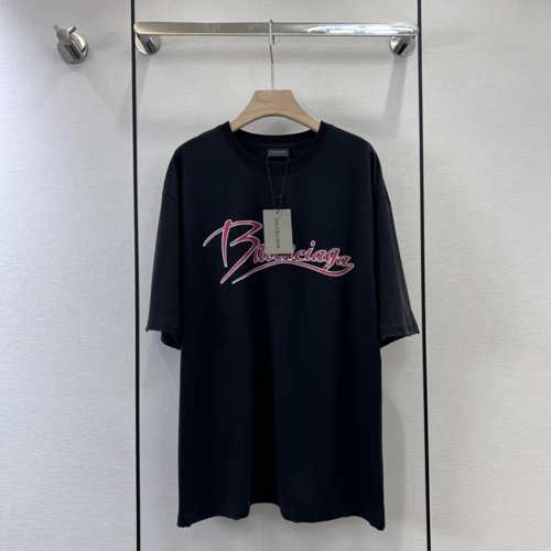 BALENCIAGA ロゴプリント コットンTシャツ バレンシアガ Tシャツ コピー ユニセックス