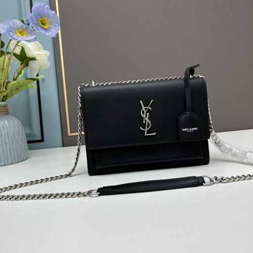 イヴ・サンローラン バッグ コピー 人気 YSL サンセット ミディアム モノグラムバッグ 