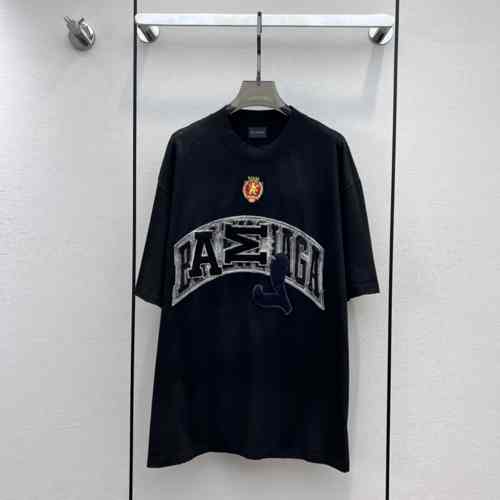 ユニセックス オーバーサイズ バレンシアガ Tシャツ コピー SKATER 半袖Tシャツ