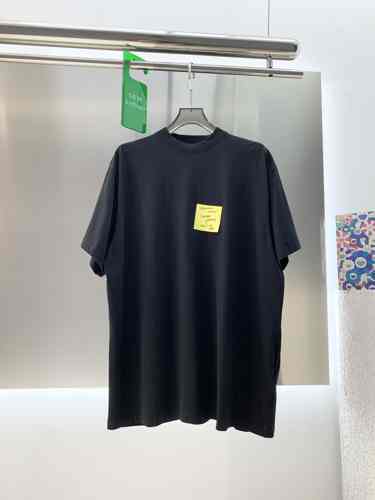 人気 カジュアル オーバーサイズ STICKY NOTE バレンシアガ Tシャツ コピー 半袖