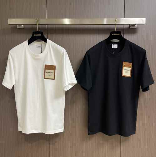 おしゃれ シンプル クルーネック バーバリー Tシャツ コピー 半袖 トップス