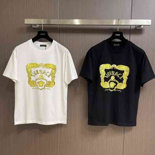 おしゃれ プリント クルーネック 半袖 ヴェルサーチェ Tシャツ コピー 合わせやすい