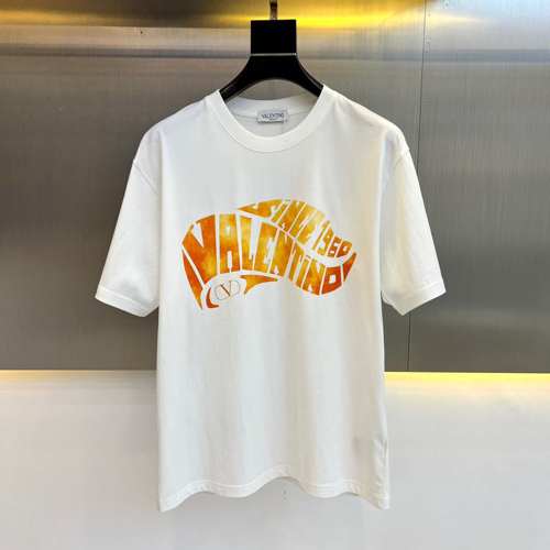 ヴァレンティノ サーフプリント コットン Tシャツ コピー メンズ トップス ホワイト