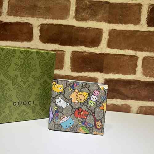 GUCCI アニマル プリント カードケース ウォレット グッチ 財布 コピー 736755