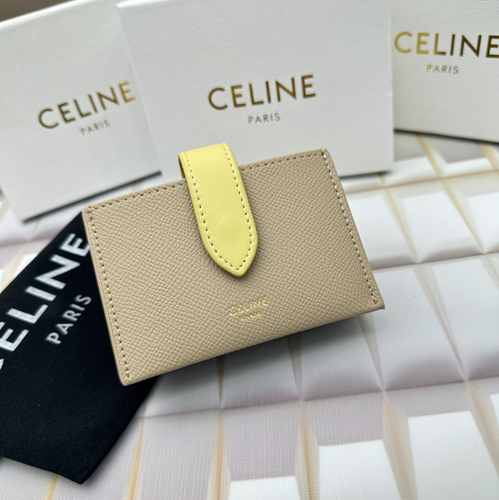 セリーヌ CELINE アコーディオン カードホルダー 偽物 人気 ロゴ