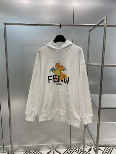 FENDI x FRGMT x POKEMON スウェットシャツ フェンディ パーカー コピー ホワイト