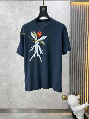 LOEWE x Suna Fujita コットン 半袖Tシャツ ロエベ Tシャツ コピー 