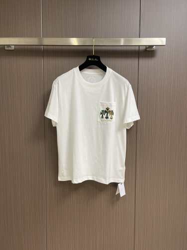 カジュアル プリント クロムハーツ Tシャツ コピー クルーネック 半袖Tシャツ ホワイト