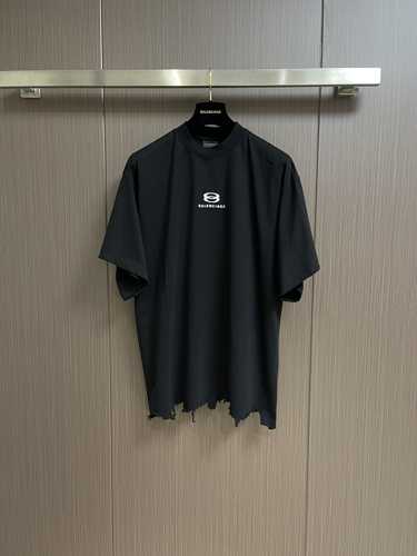 バレンシアガ Tシャツ コピー UNITY SPORTS ICON CROPPED Tシャツ ブラック