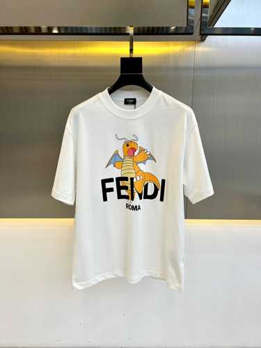 大人気 FENDI x FRGMT x POKEMON フェンディ 半袖Tシャツ コピー ホワイト