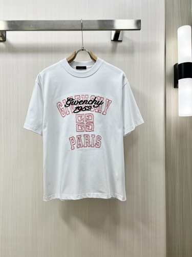カジュアル お洒落 クルーネック 半袖Tシャツ ジバンシィ Tシャツ コピー ホワイト