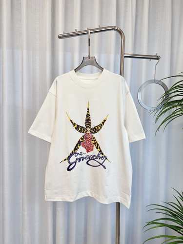 コットン GIVENCHY スネークプリント オーバーサイズTシャツ スーパーコピー