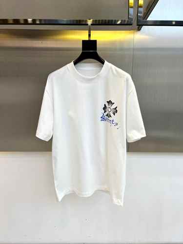 ストリート カジュアル コットン 半袖Tシャツ クロムハーツ Tシャツ コピー ホワイト