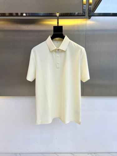 シンプル 上品 快適 半袖ポロシャツ トムブラウン Tシャツ スーパーコピー ベージュ