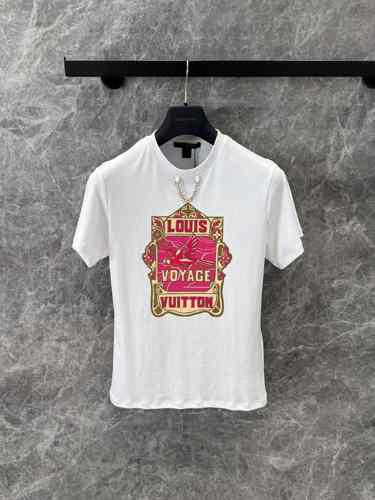 人気 目を引く パロットプリントTシャツ ルイ・ヴィトン 半袖Tシャツ コピー