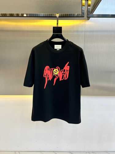 カジュアル クルーネック 半袖Tシャツ グッチ Tシャツ 偽物 合わせやすい ブラック