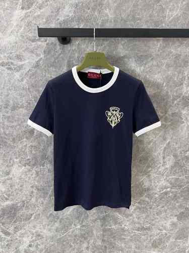 カジュアル 合わせやすい 半袖Tシャツ グッチ Tシャツ コピー トップス
