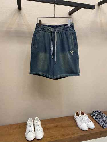 カジュアル 合わせやすい ロゴ入り ショートパンツ プラダ パンツ コピー 