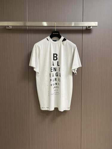 大人気 Optical オーバーサイズTシャツ バレンシアガ Tシャツ コピー ホワイト