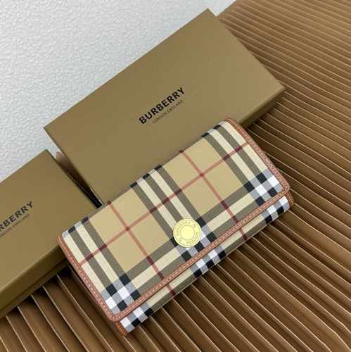 チェック コンチネンタルウォレット バーバリー 財布 コピー 人気
