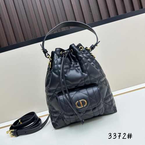 Dior Caro バケットバッグ スモール クリスチャン・ディオール バッグ コピー ブラック