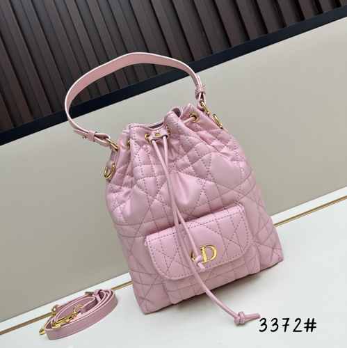 Dior Caro バケットバッグ スモール クリスチャン・ディオール バッグ コピー ピンク