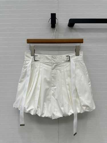 コットン ミニ バルーンショートパンツ クロエ パンツ コピー ホワイト