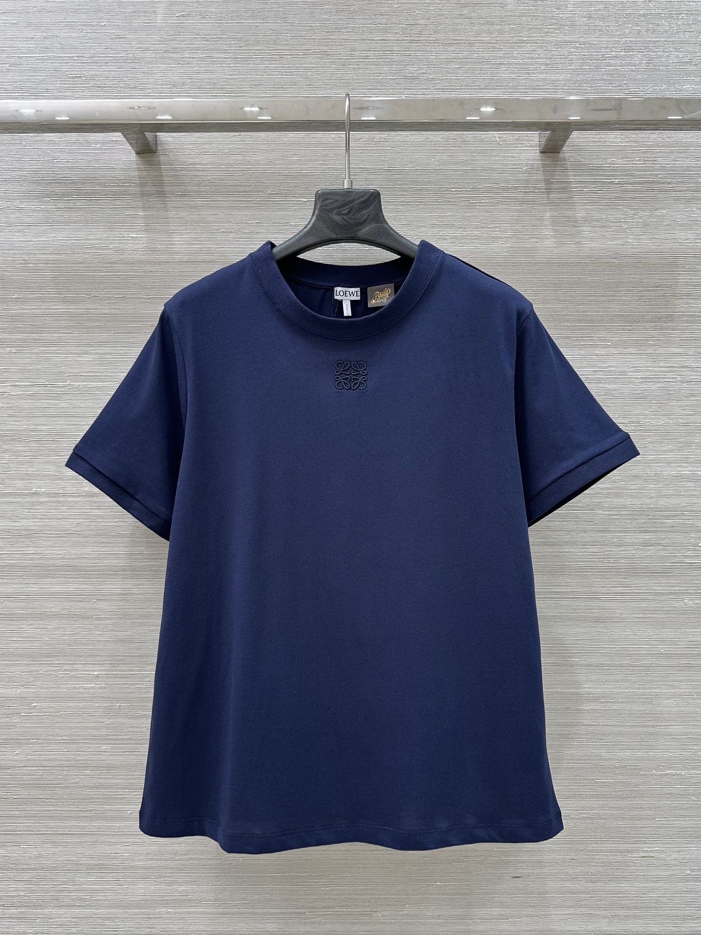 カジュアル 合わせやすい レース Tシャツ ロエベ Tシャツ コピー ネイビー