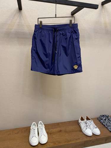 シンプル メドゥーサ ショートパンツ ヴェルサーチェ パンツ コピー ブルー