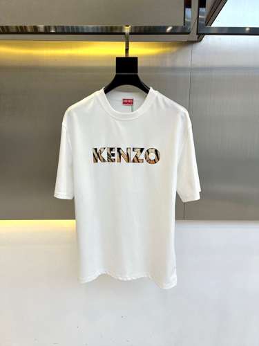 シンプル ロゴ 半袖Tシャツ ケンゾー Tシャツ コピー クルーネック ホワイト