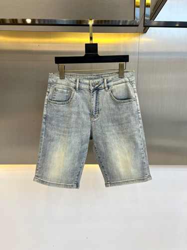 【限定のココビーチ】_CHANEL_デニム_ショートパンツ_グレー ココビーチ デニム ショートパンツ シャネル パンツ コピー グレー