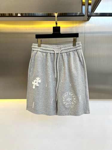 カジュアル 春夏 ショートパンツ クロムハーツ パンツ 偽物 コットン グレー