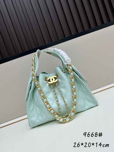 CHANEL25 ホーボーバッグ スモール シャネル バッグ コピー グリーン
