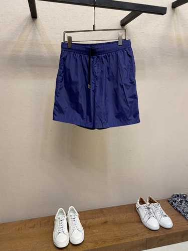 シンプル 合わせやすい ショートパンツ エルメネジルド・ゼニア パンツ 偽物 ブルー
