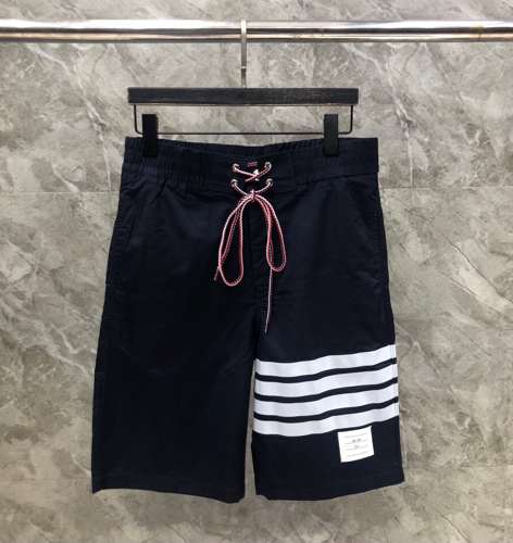 トムブラウン パンツ コピー カジュアル お洒落 ショートパンツ ネイビー