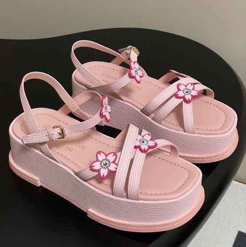 人気 LV × TM マヤ サンダル ルイ・ヴィトン スーパーコピー レディース