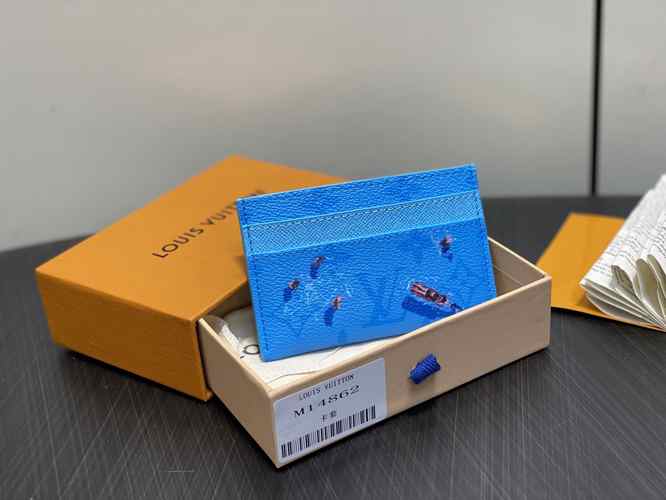 ポルト カルト・ダブル カードケース ルイ･ヴィトン スーパーコピー M14862 ブルー