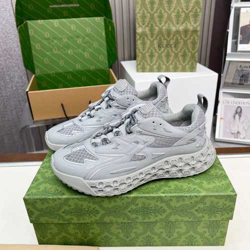 人気新作～GUCCI cub3dスニーカー グッチ スーパーコピー n級品 グレー