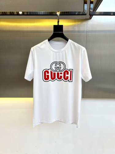 お洒落 グッチ Tシャツ コピー ロゴプリント 半袖Tシャツ ホワイト