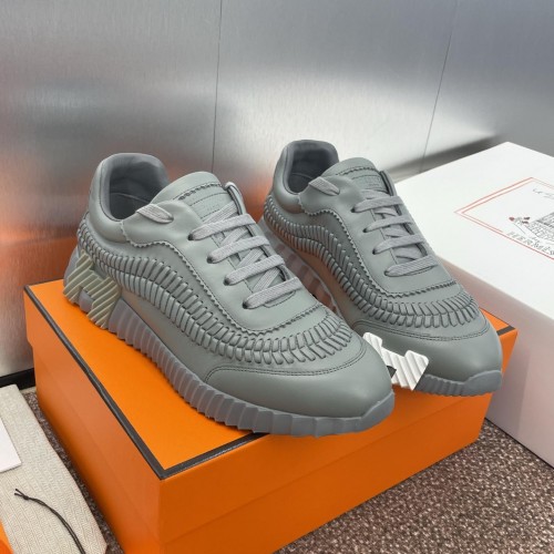 大人気！エルメス バウンシングスニーカー スーパーコピー 上品 お洒落 グレー